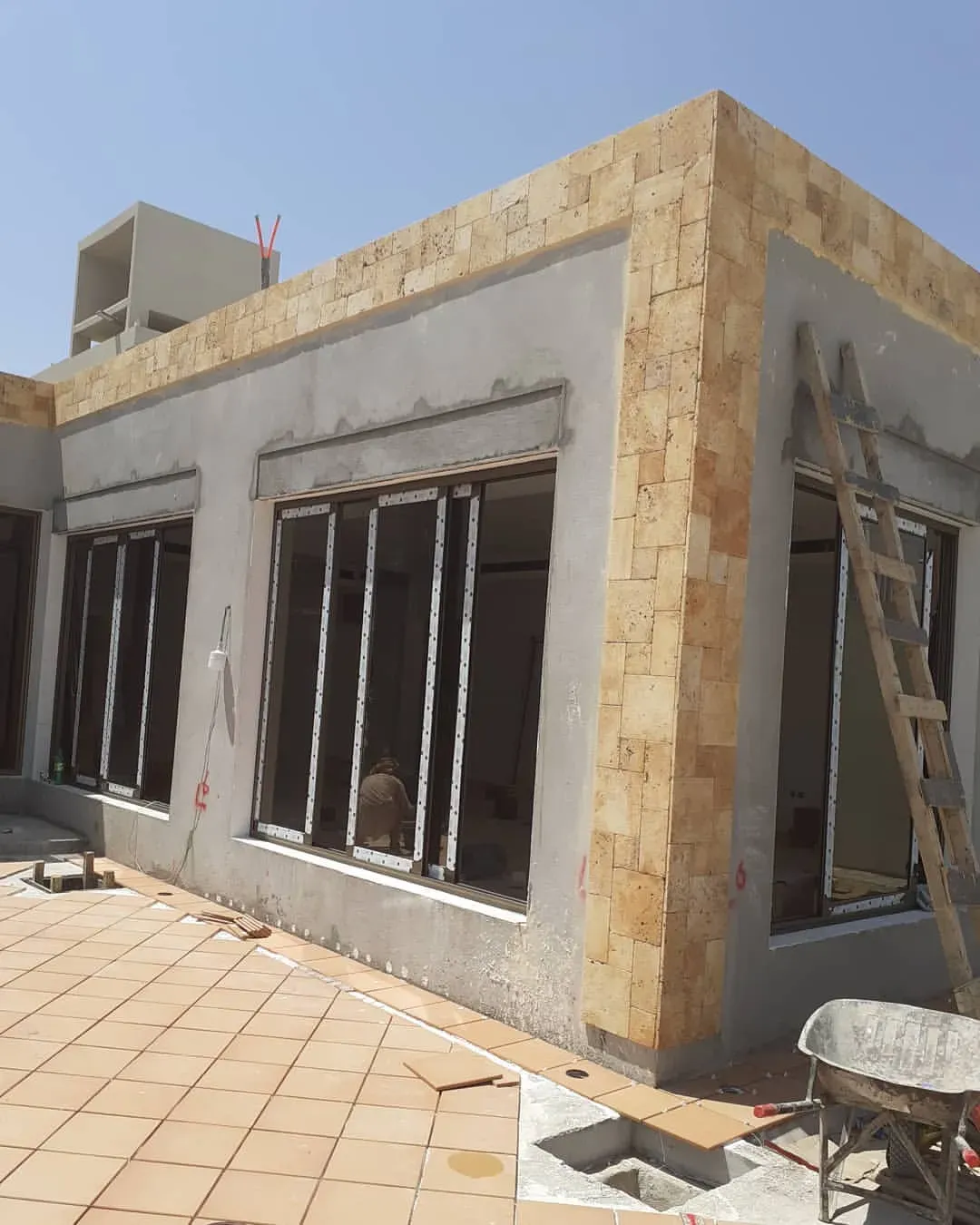 تشطيب سقف ملحق ساندوتش بانل حي الياسمين